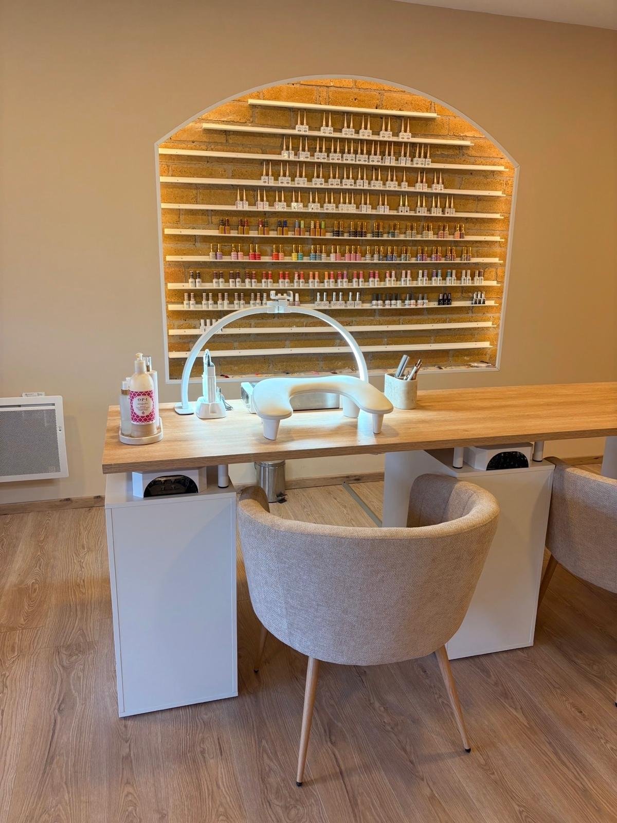 Intérieur du salon SB Beauty 31 à Toulouse